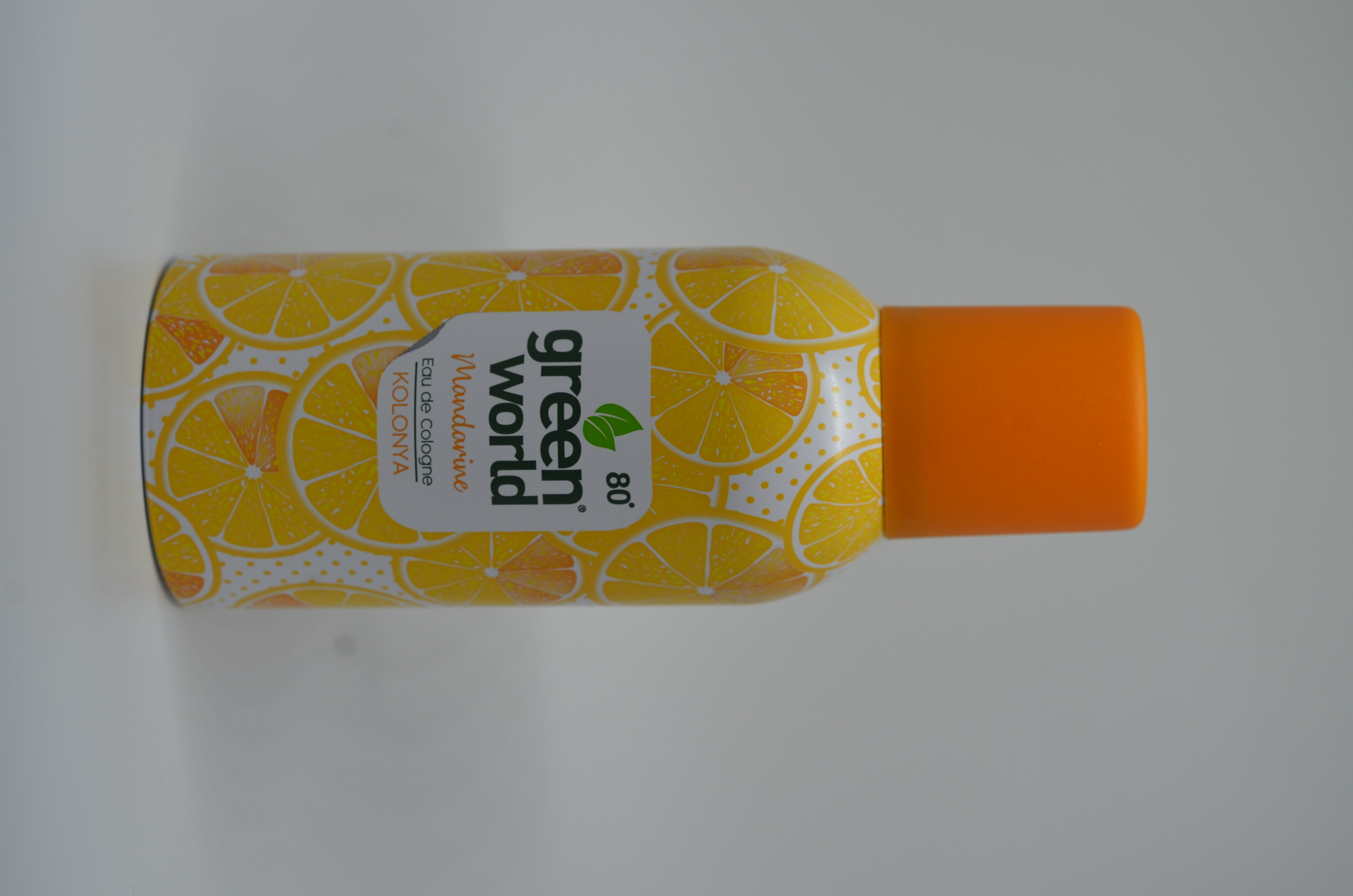 AUE Depon Greenworld Aeresol Kolonya Mandalina